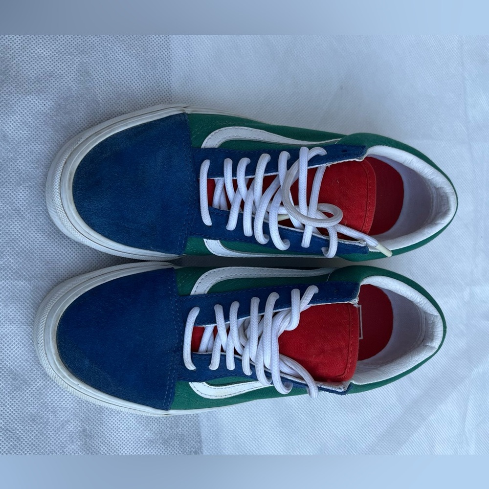 Vans Multicolor Suede Sneakers old skool unixe  women’s us 8 men’s 6.5 sizes